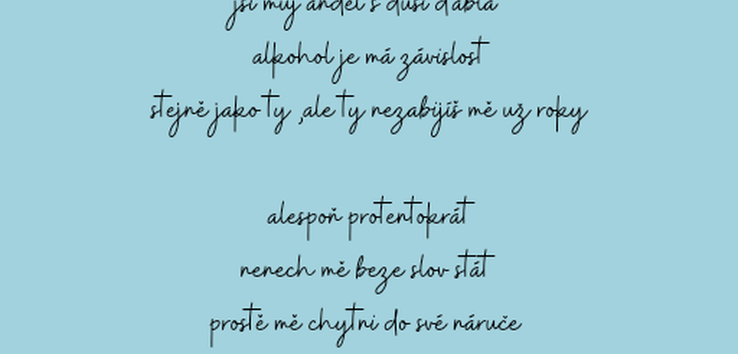 Slohovky a básničky 